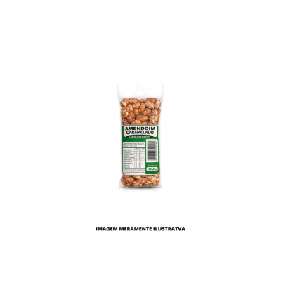 AMENDOIM - BARRETAO - 100g CARAMELADO COM GERGILIM
